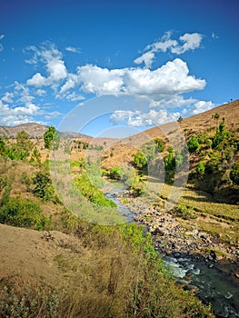River in Antsirabe, Madagascar