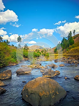 River in Antsirabe, Madagascar