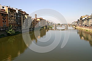 River Arno with P.te S.Trinita photo