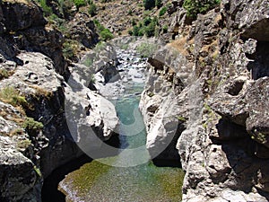 The river Asco in Corsica