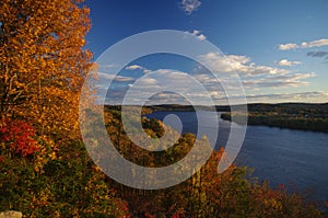 A river in autumn