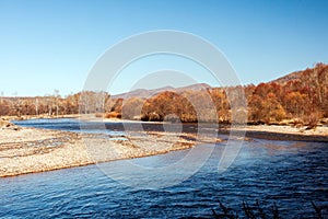 River in the autumn