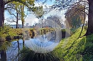River Avon & Hagley Park in Winter, Christchurch