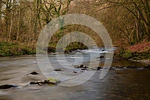 River Barle at Tarr steps in Devon