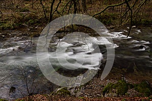 River Barle at Tarr steps in Devon
