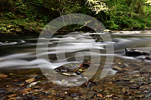 River Barle at Tarr steps in Devon