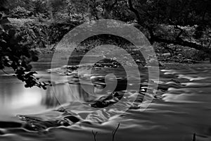 River Barle at Tarr steps in Devon