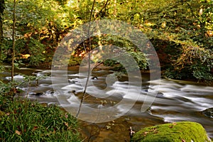 River Barle at Tarr steps in Devon