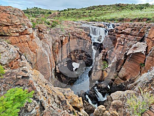 River Blyde at Bourke\'s Luck potholes in South Africa