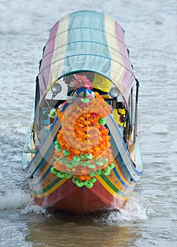 River boat in Bangkok, Thailand