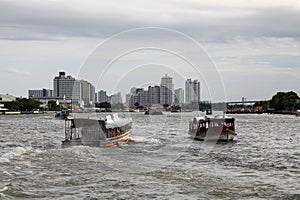 River boat taxi in Bangkok