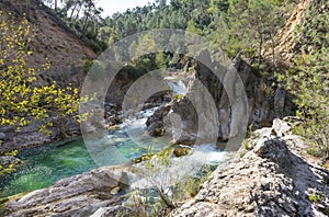 River Borosa Walking Trail in the Sierra Cazorla Mountains