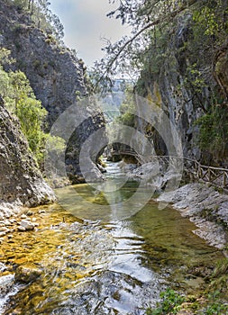 River Borosa Walking Trail in the Sierra Cazorla Mountains