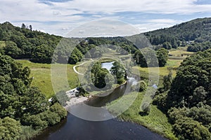 River Brathay at Elterwater lake district
