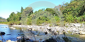 The River at brayeun, leupung, aceh besar, aceh, Indonesia photo