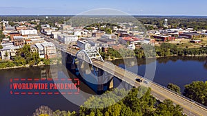 River Bridge into Historic Selma Alabama in Dallas County photo