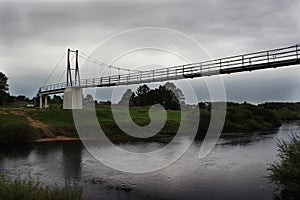 The river and the bridge