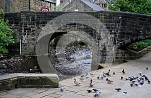 River Calder at Hebden Bridge