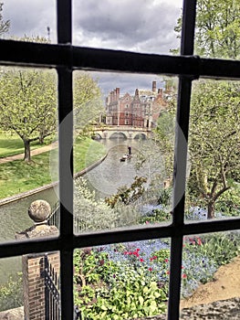 The River Cam From The Wren Library