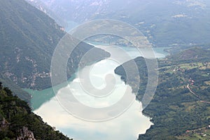 River canyon mountain nature