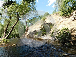 River canyon Sablino