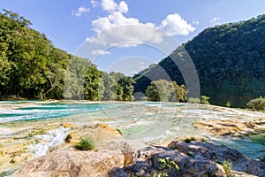 River at Cascada Tamul - Waterfall at Tamul photo