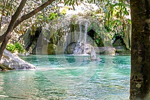 River at Cascada Tamul - Waterfall at Tamul photo