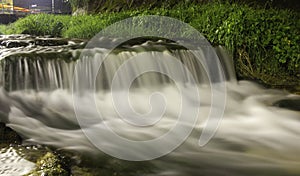 River Cavaglia in long exposure bynight