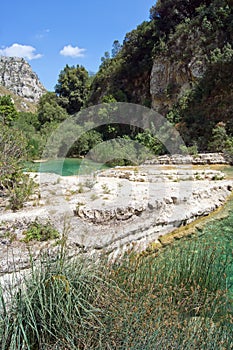 The river of Cavagrande in Sicily