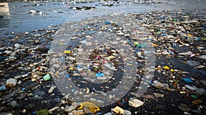 A River Choked With Plastic Waste