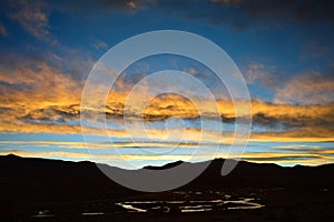 The river and the clouds