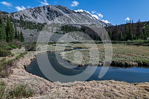 River in Colorado Mountains