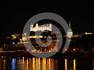 River cruise at night