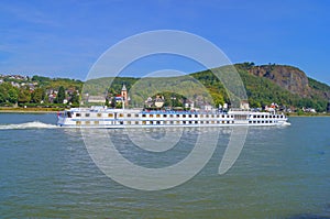 River cruise ship on the Rhine