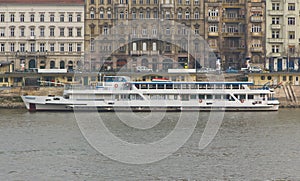 River cruising ship on the Danube, Budapest