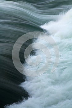 River Current Whitewater Rapids photo