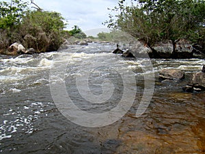 River currents waters