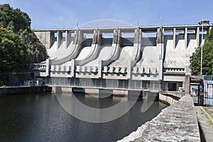 River dam Slapy, Czech republic