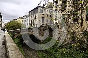 The River Darro in Granada has historically been a hot spot for the construction of beautiful buildings that are now of high histo