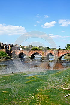 River Dee and bridge, Chester.