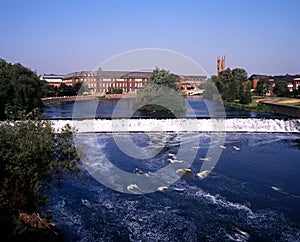 River Derwent, Derby, England.