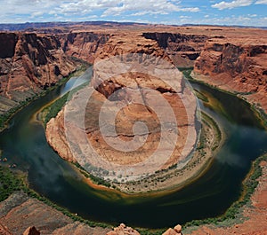 River in Desert Canyon