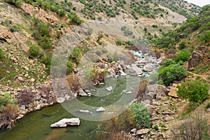 River Dez near Bisheh village. Iran