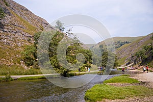 River in Dovedale valley