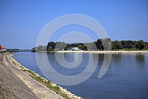 River Drava, Osijek, Croatia