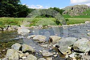 River Duddon in Cumbria photo