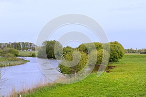 River in Dutch landscape