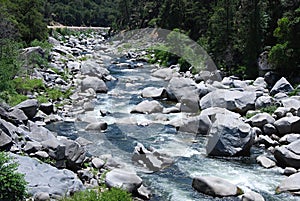 River in the Eastern Sierra, California