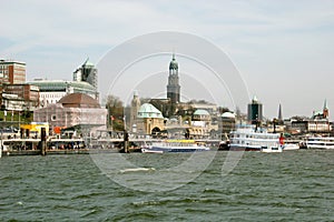 River Elbe in Hamburg