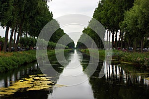 River entrance to the Belgian town of Damme